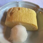 石葉 - 朝食)出汁巻き ※ 玉子焼きから変更（言わずとも対応下さる）