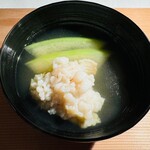 石葉 - お碗変り（鱧、冬瓜） 