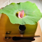 石葉 - 蓮根豆腐＆梅酒