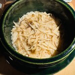 石葉 - 炊き立ての牛蒡ご飯