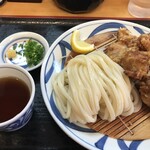 かの家 - とり天ざるうどん720円