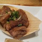 わ楽 - 牛バラ焼き