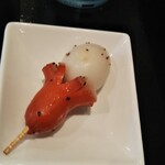 わ楽 - ミニ！ソーセージとうずらの玉子串