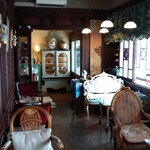 茶房旧茶屋亭 - レトロな店内