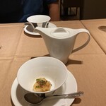 ル ポタジェ - 洋風焼握スープ茶漬け風