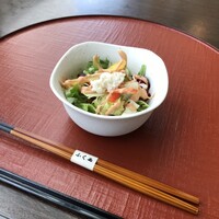 天ぷらふく西 禅と匠 - サラダ