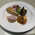 イタリアンレストランアンジェロ - 前菜盛り合わせ