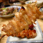 大阪屋 - とり皮120円