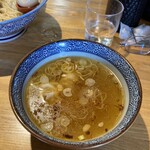 支那そば なかじま - つけ汁　しお