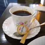 日本料理 紫水 - コーヒー。