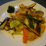 洋食屋ZEN - ⑦愛媛産真鯛と活帆立のポワレ