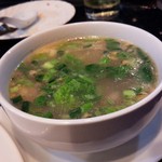 サイフォン - カオマンガイのスープ