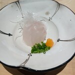 菊鮨 - 五島アコウのお造り