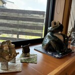 蕎麦処 うさぎ庵 - ホッコリする置物たち