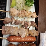 ろばた仁 - 串の盛り合わせ‼️