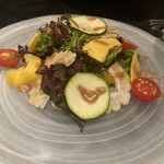 西麻布 焼肉 X - 夏野菜サラダ