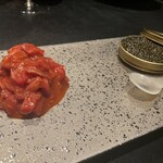 西麻布 焼肉 X - ユッケ2種