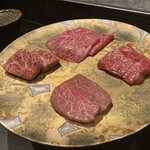 西麻布 焼肉 X - 但馬玄　ヒレ　ハラミ　イチボ　サーロイン