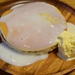 Harerani Shokudou - パンケーキ（ココナッツ＆アイス）