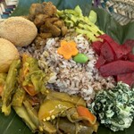 スリランカアーユルヴェーダ家庭料理 あ～ゆぼ～わん - アーユルヴェーダプレート