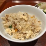 割烹 春 - 琵琶マスの混ぜご飯