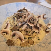 Osteria IL VIAGGIO - 黒トリュフとポルチーニのパスタ