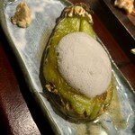 そっ啄いな村 - 白ナスの焼き茄子