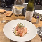 La gueule de bois - 桃、生ハム、ブラータ