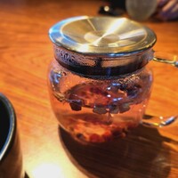 Osteria IL VIAGGIO - カシスフルーツティー　香りがよかった