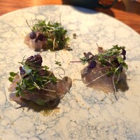 Osteria IL VIAGGIO - カルパッチョ（長崎県産イサキ）