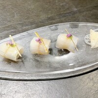 十皿 - 淡路鱧のカルパッチョ 十皿 - 淡路鱧のカルパッチョ