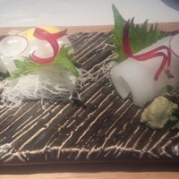 本等鮨 海馬 本店 - イカお造り、たこぶつ