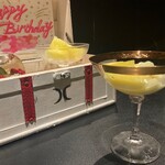 西麻布 焼肉 X - メロンのジェラート