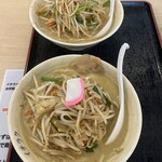 極濃タンメン イチラク - 嬉しくて相棒のも一緒に