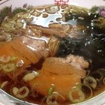 四つ京の餃子 - ハーフラーメン