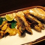 勇ずし - 小鮎の唐揚げ