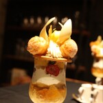 パティスリィ ドゥ・ボン・クーフゥ - パイナップルとチーズのパルフェ