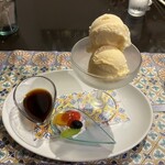 パエリアダイニング ポコ・ロコ - ペドロヒメネスのアフォガード