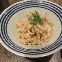 炭火焼鳥 とり将 - ひね皮ポン酢