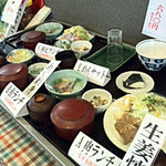 ランチメニューのラインナップ