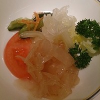 中国料理 翡翠宮 - 野菜の酢漬け、胡瓜、生姜、白菜