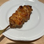 やきとり勝春 - 皮（里葉亭スタイル。ポーションデカいです。）