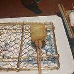 銀座 串かつ凡 - 丸オクラ