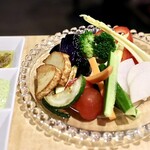 波へい - 彩り野菜のバーニャカウダ