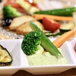 波へい - 彩り野菜のバーニャカウダ