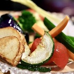 波へい - 彩り野菜のバーニャカウダ