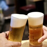 波へい - トリビーで乾杯〜♪