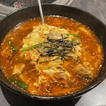 炭火焼肉　彩 - カルビークッパ