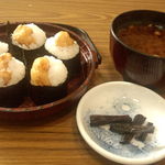 天むすびの多香野 - 天むすび定食