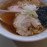 中華料理桃園 - ランチメニューA（800円）のラーメン（醤油）